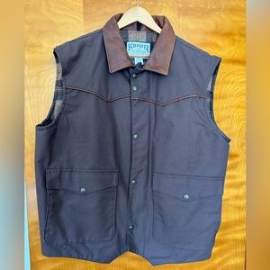 Schaefer Outfitter Cattleman Vest Brown XL